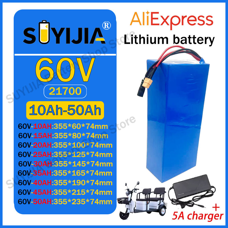 60V 30Ah Electric Scooter Battery - Akumulator litowy 21700 60V 50Ah 45Ah