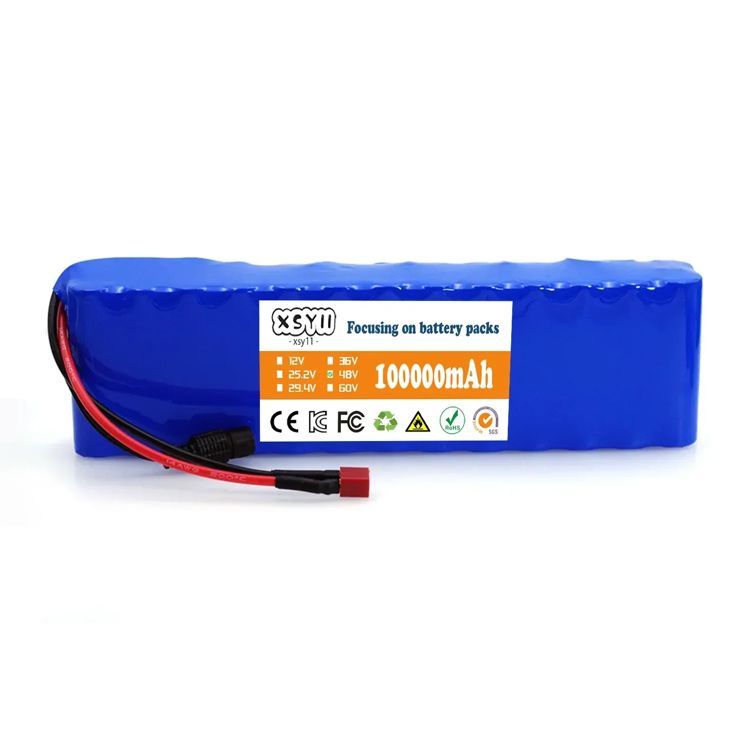 Akumulator 13S2P 48V 100Ah Wys – 60V 30Ah Electric Scooter Battery recenzja i cena