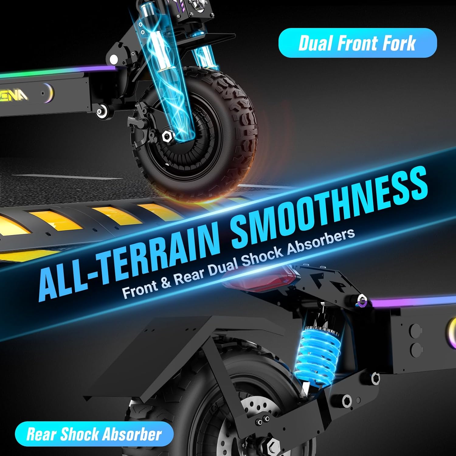 ONECNA GT7 – elektryczny skute – 60V 5600W Dual Motor Electric Scooter recenzja i cena