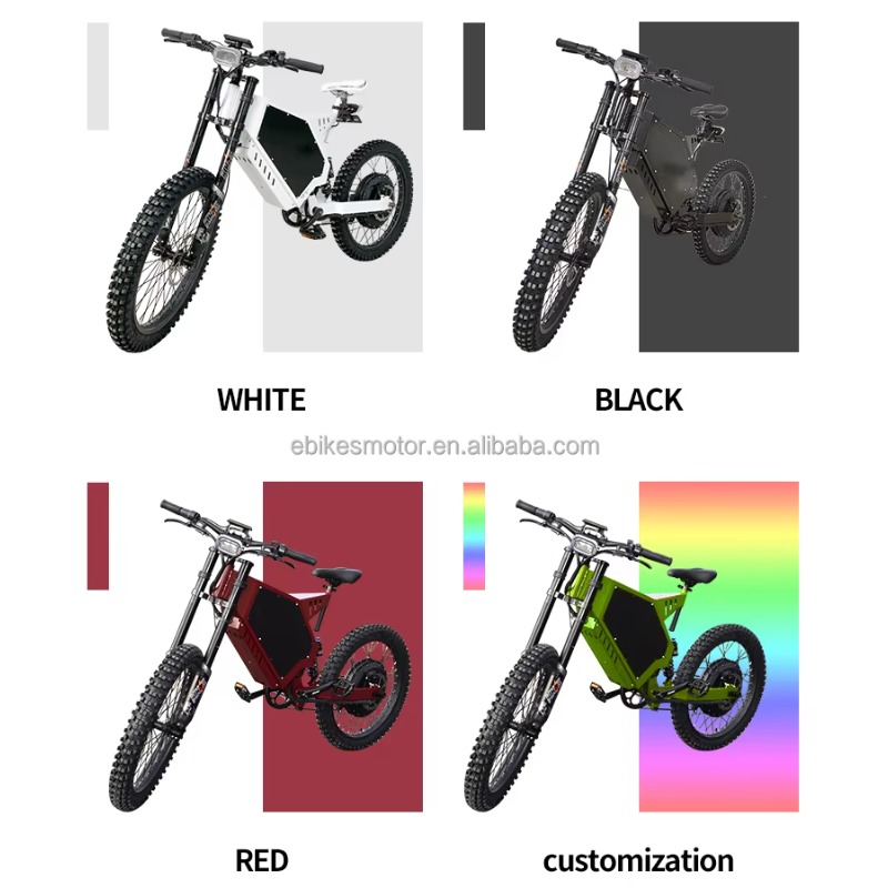 Modyfikacja Najpotężniejszy Mo – 72V 12000W Electric Dirt Bike recenzja i cena