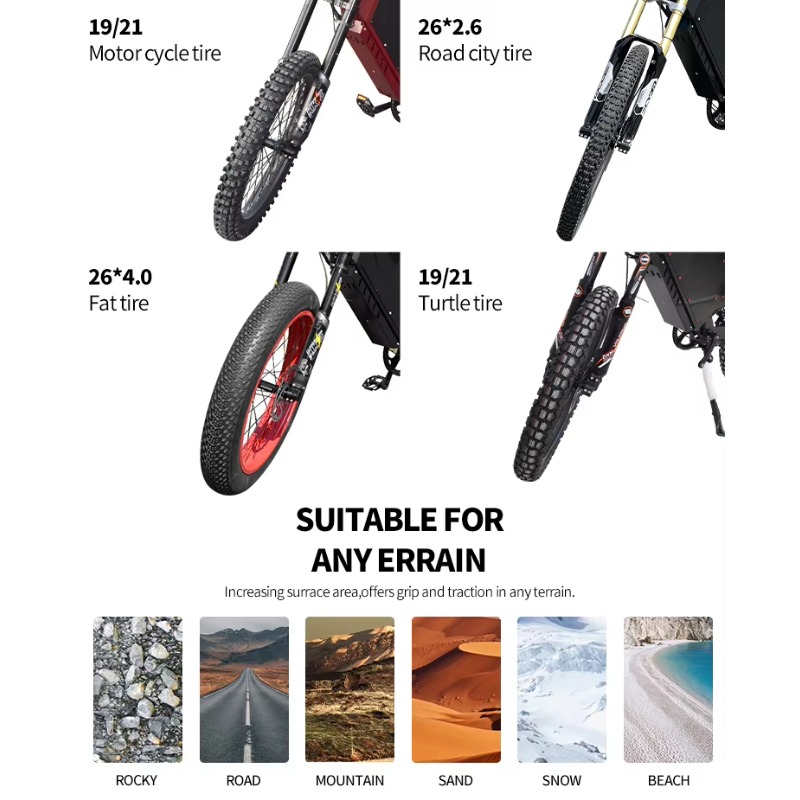 Modyfikacja Najpotężniejszy Mo – 72V 12000W Electric Dirt Bike recenzja i cena