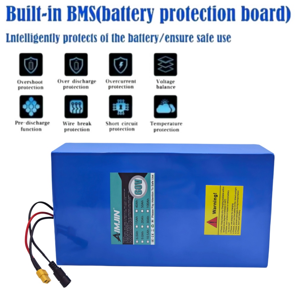 16S8P 1000W-3000W 60V 30Ah – w – 60V 30Ah Electric Scooter Battery recenzja i cena